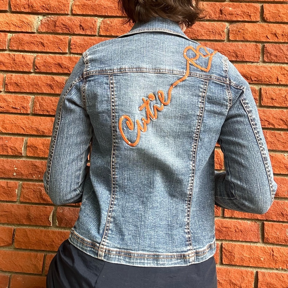 Y2K denim jacket